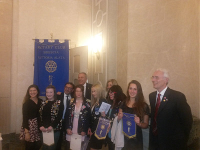 Alcuni ragazzi del Rotary Youth Exchange