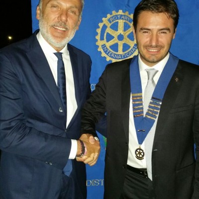 Il Past President Fabio Gaioni e il Presidente Marco Paterlini